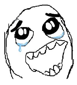 Happy Guy Rage Face blank meme template