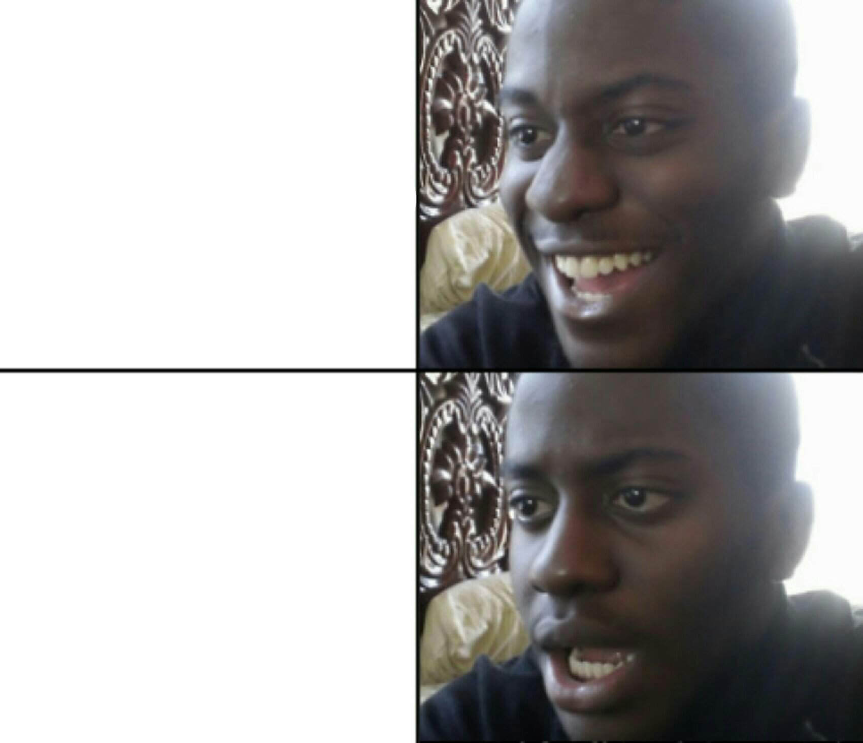 Happy / Shock blank meme template