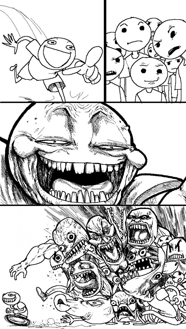Hey Internet blank meme template