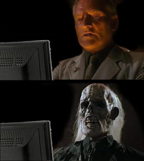 I'll Just Wait Here blank meme template
