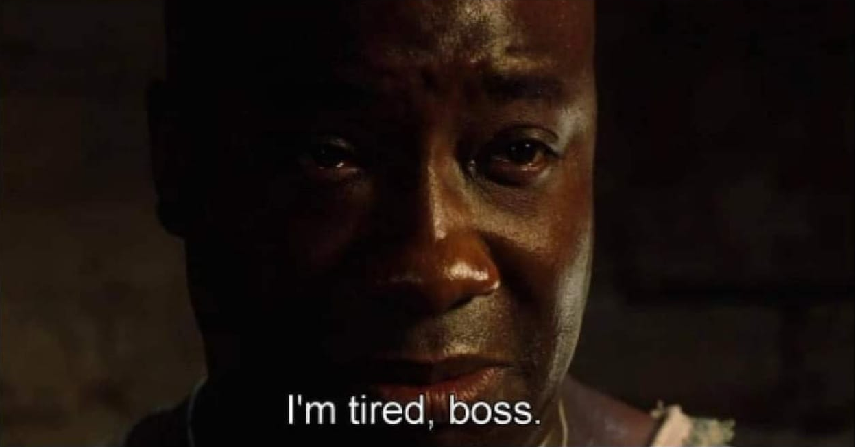 I'm tired boss blank meme template
