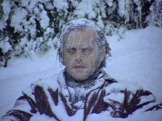 Jack Nicholson The Shining Snow blank meme template