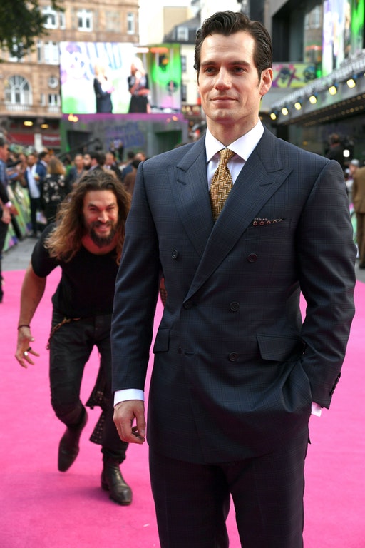 Jason Momoa Henry Cavill Meme blank meme template