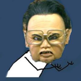 Kim Jong Il Y U No blank meme template