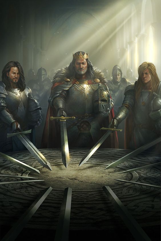Knights of the Round Table blank meme template