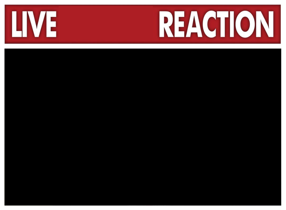 Live reaction blank meme template