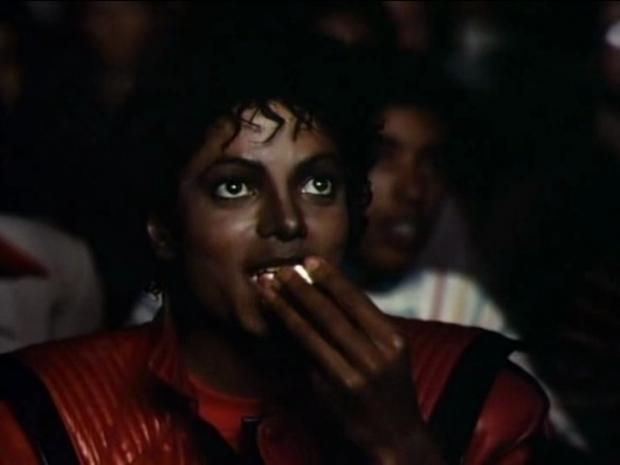 Michael Jackson Popcorn blank meme template