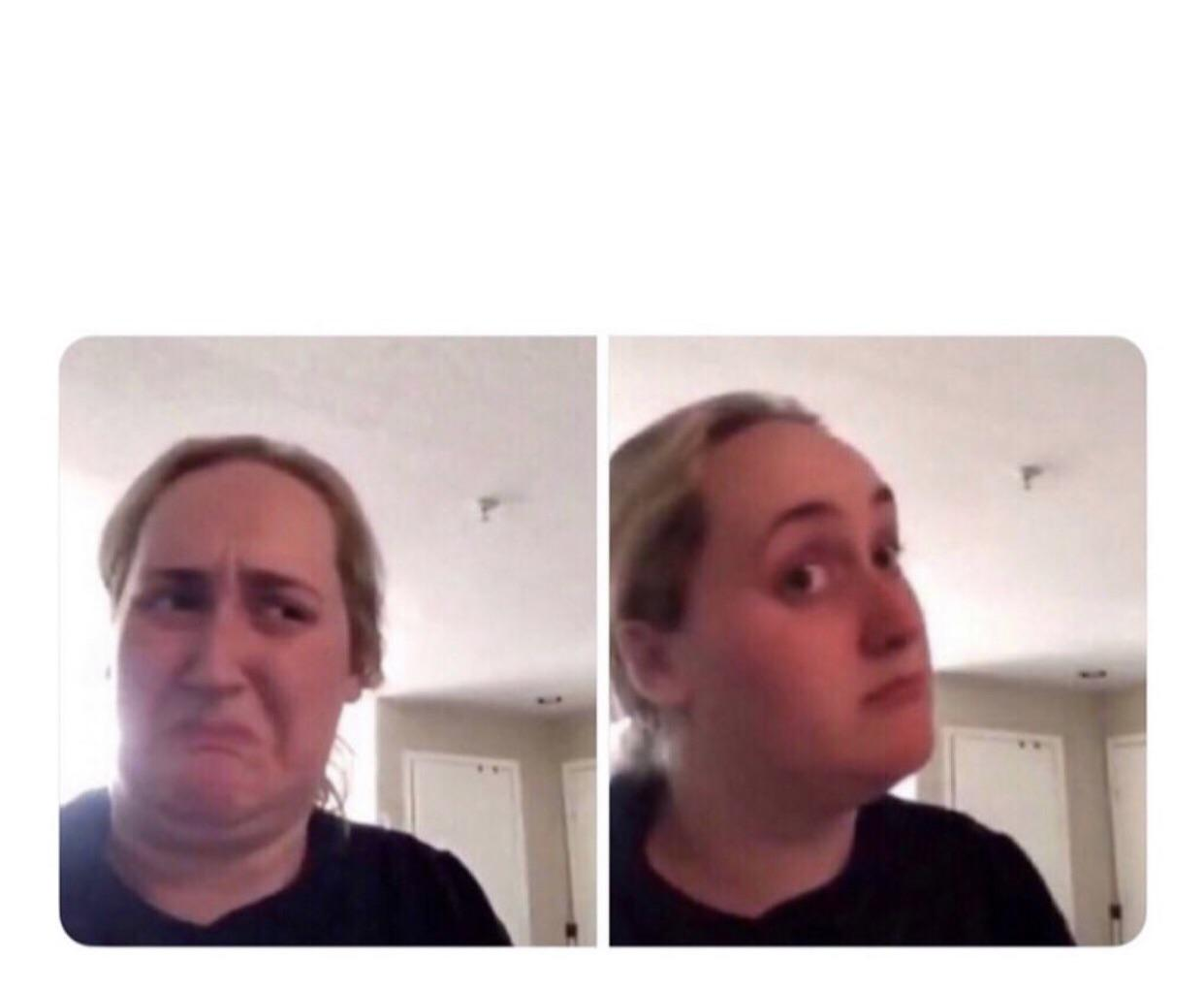 No yes lady blank meme template