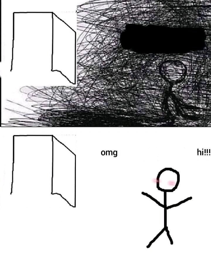 OMG hi blank meme template