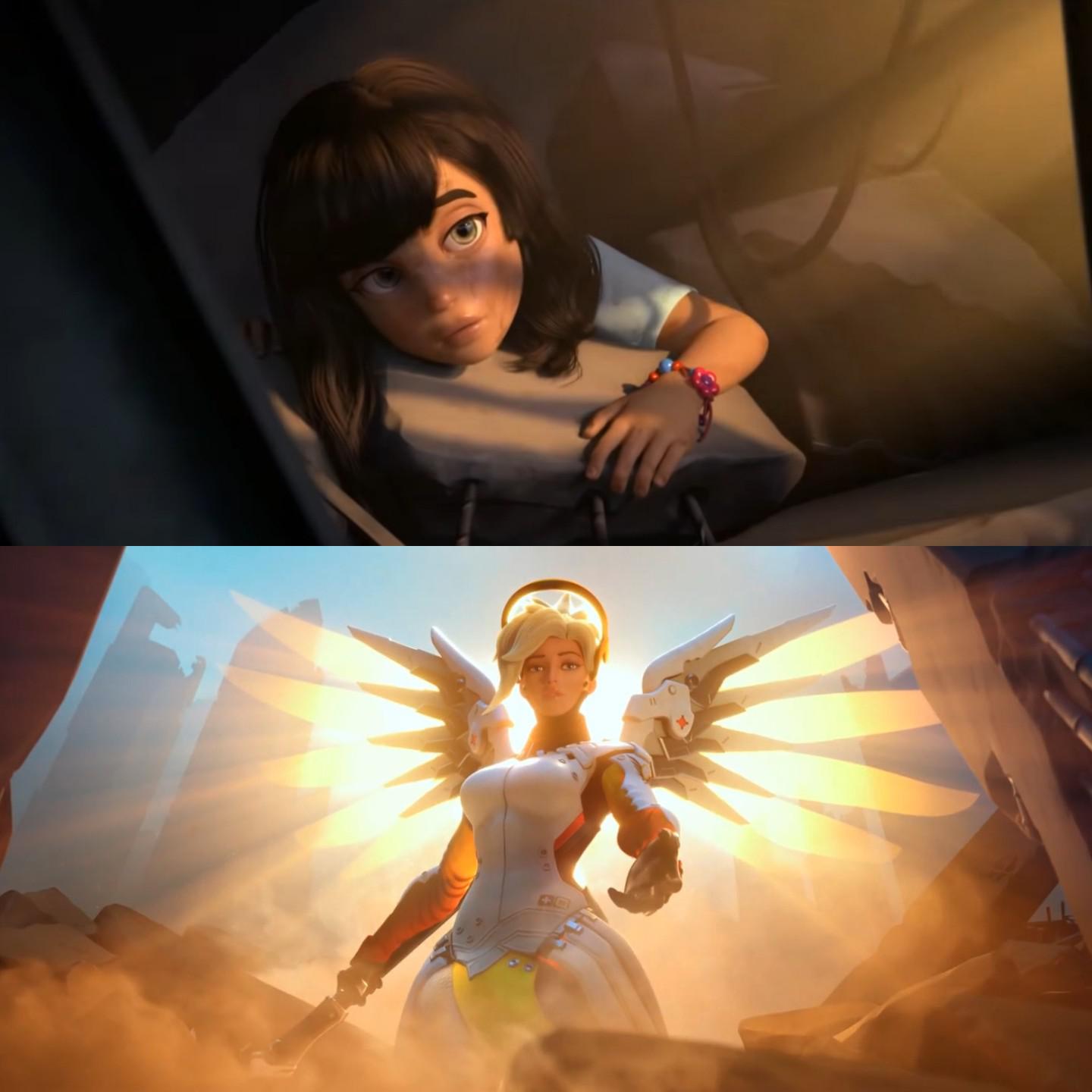 Overwatch Mercy Meme blank meme template
