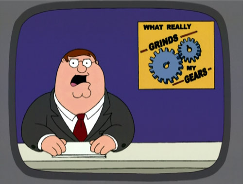 Peter Griffin News blank meme template
