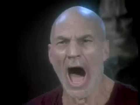 Picard Four Lights blank meme template