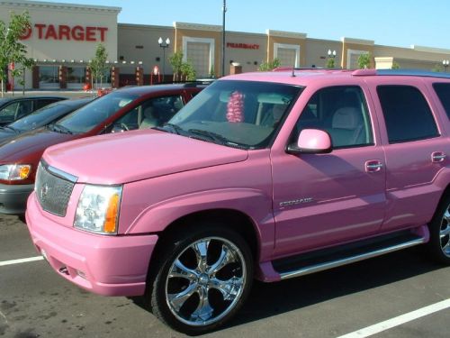 Pink Escalade blank meme template
