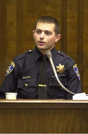 Police Officer Testifying blank meme template