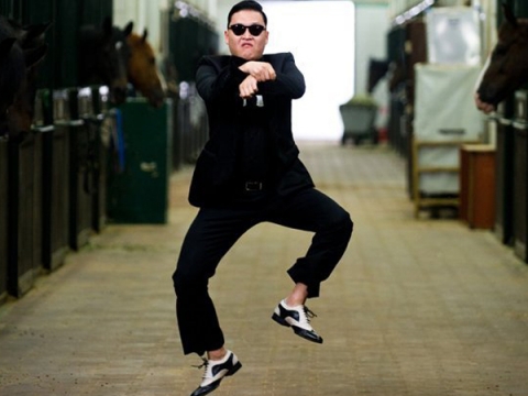 Psy Horse Dance blank meme template