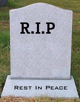 RIP headstone blank meme template