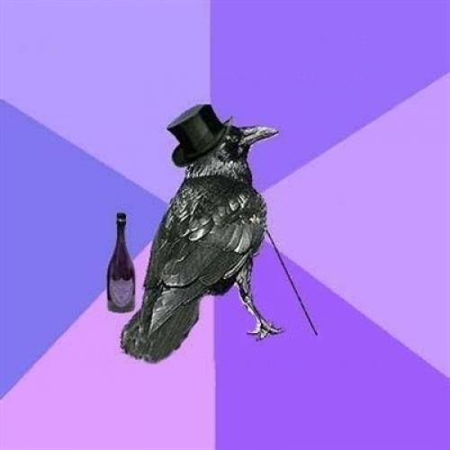 Rich Raven blank meme template