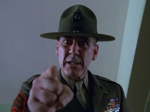 Sergeant Hartmann blank meme template