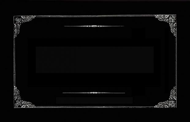 Silent Movie Card blank meme template