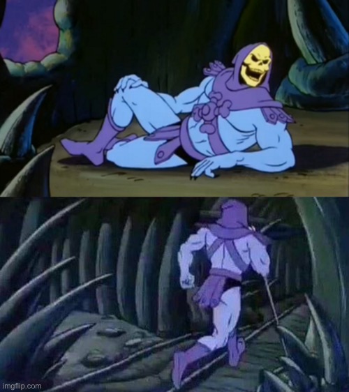 Skeletor disturbing facts blank meme template