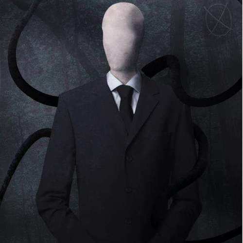 Slenderman blank meme template