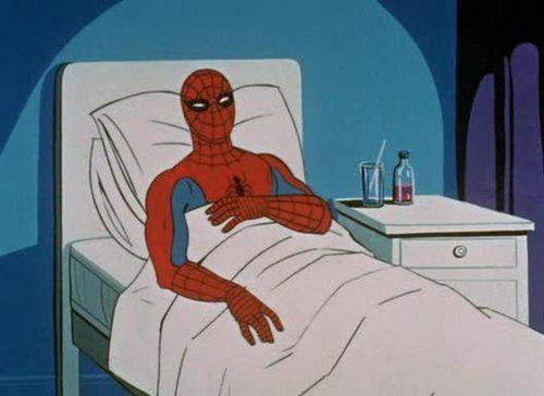 Spiderman Hospital blank meme template