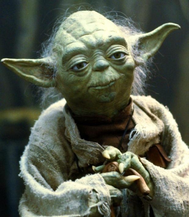 Star Wars Yoda blank meme template