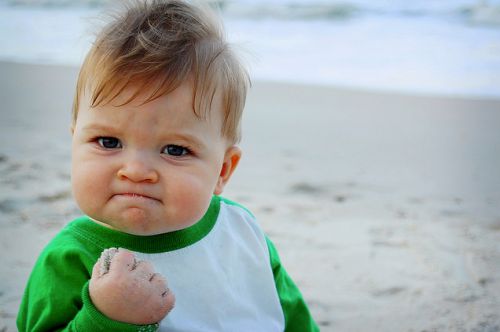 Success Kid Original blank meme template