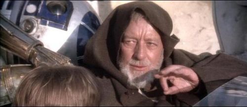 These Aren't The Droids You Were Looking For blank meme template
