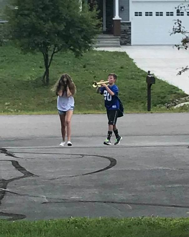 Trumpet Boy blank meme template
