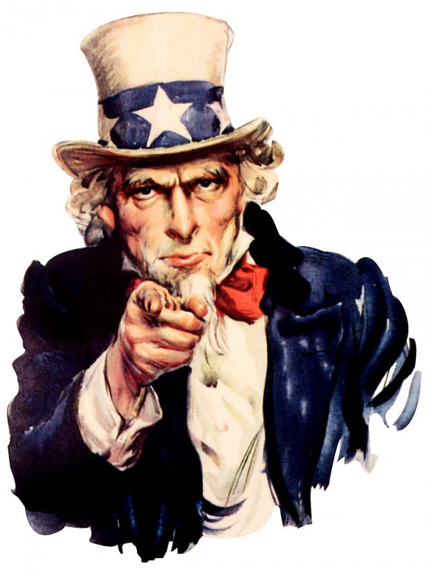 Uncle Sam blank meme template