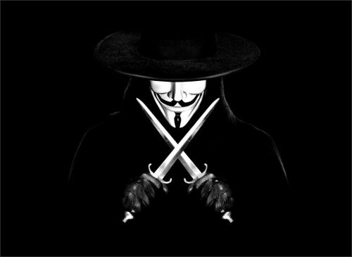 V For Vendetta blank meme template