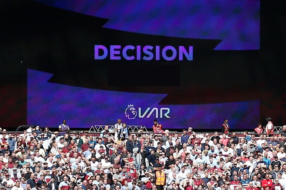 VAR Video Assistant Referee blank meme template