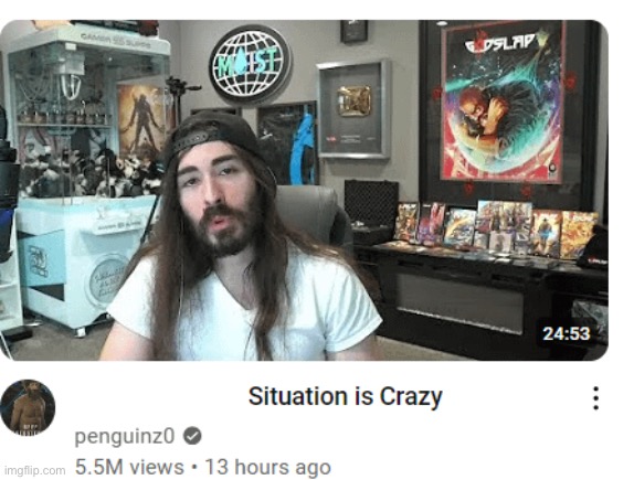 X situation is crazy blank meme template