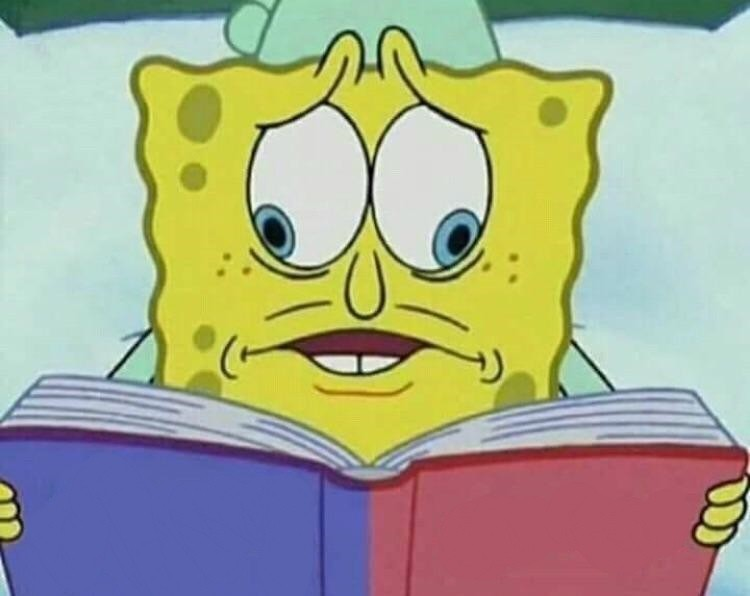 cross eyed spongebob blank meme template