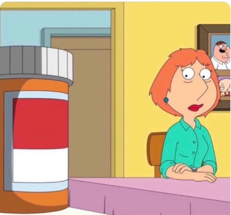 family guy louis pills blank meme template