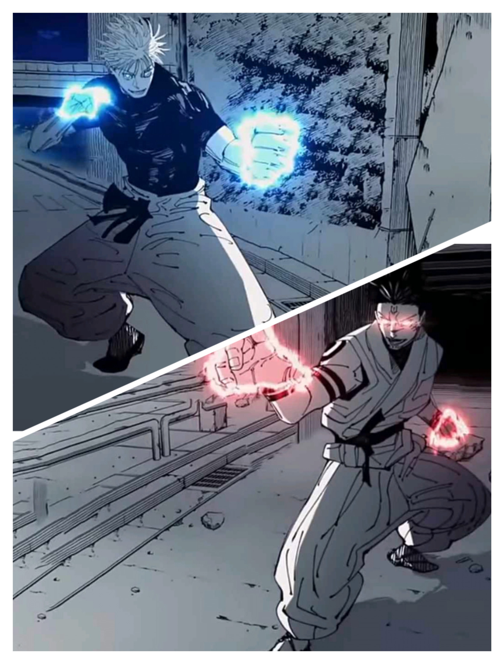 gojo vs sukuna meme template blank meme template