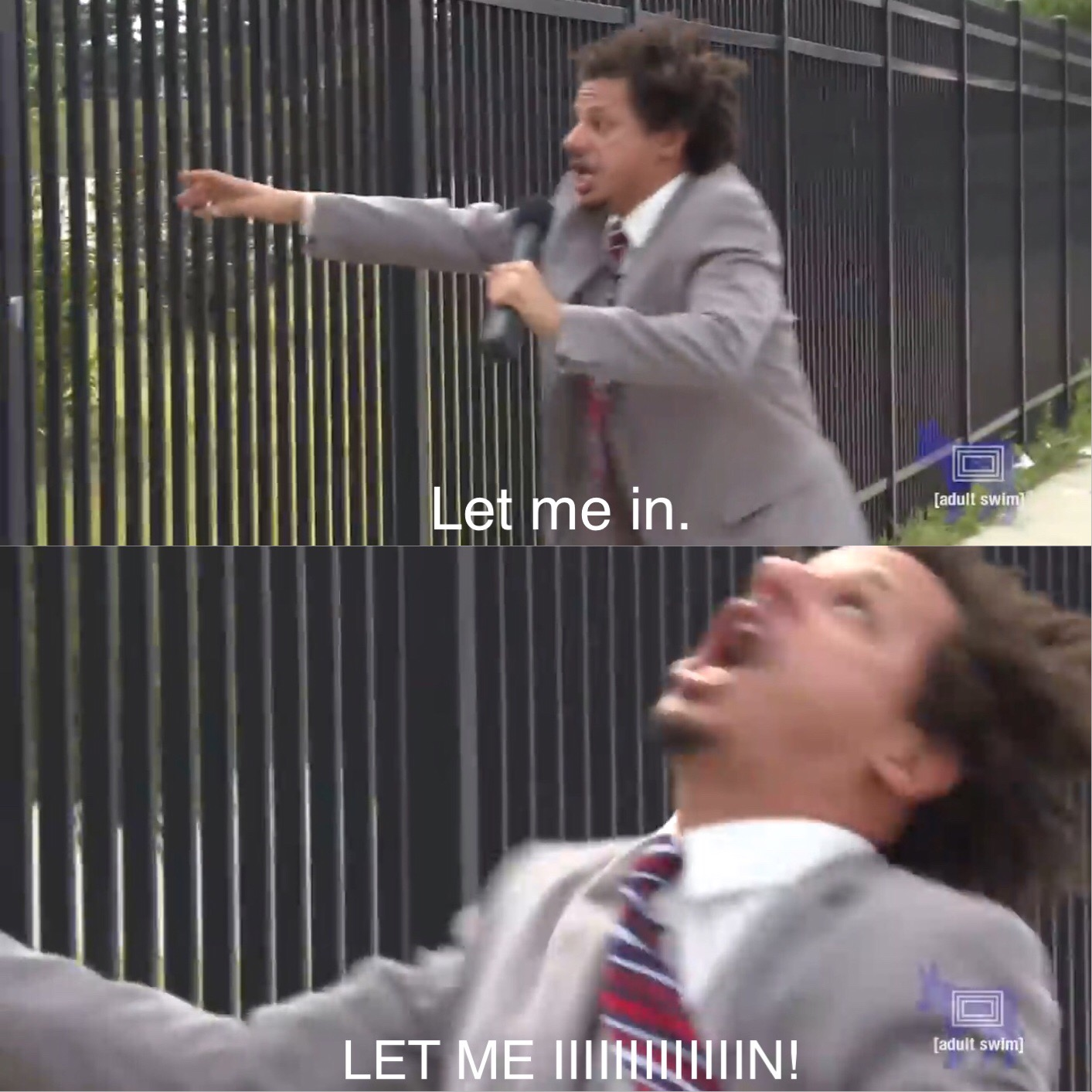 Let Me In blank meme template