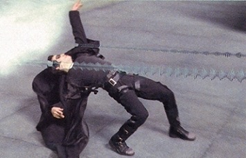 neo dodging a bullet matrix blank meme template