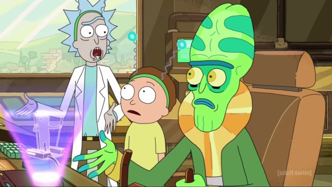 rick and morty-extra steps blank meme template