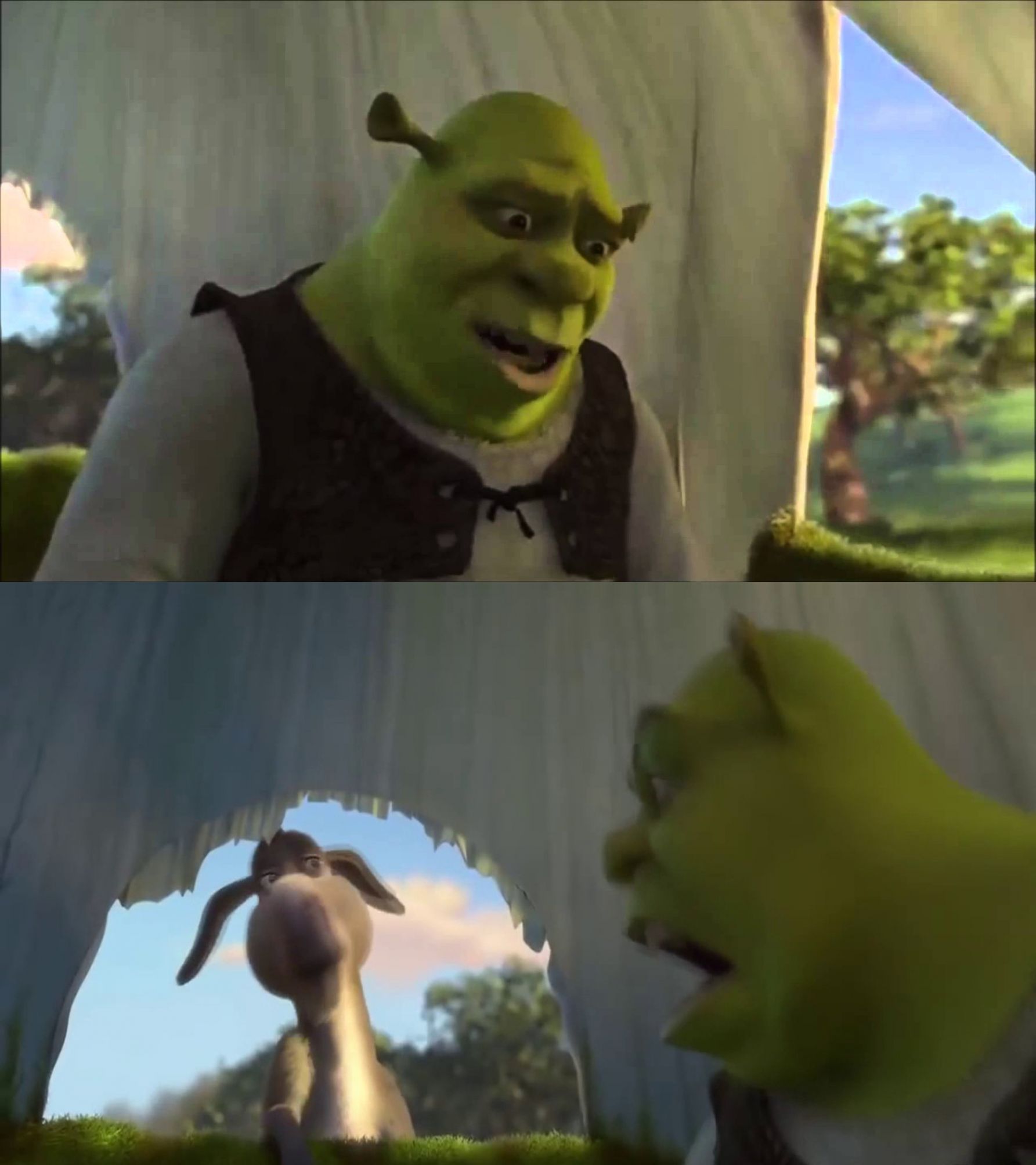 shrek five minutes blank meme template