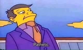 Skinner Pathetic blank meme template