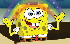 spongebob magic blank meme template