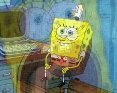 spongebob panic inside blank meme template