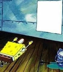 spongebob worship blank meme template