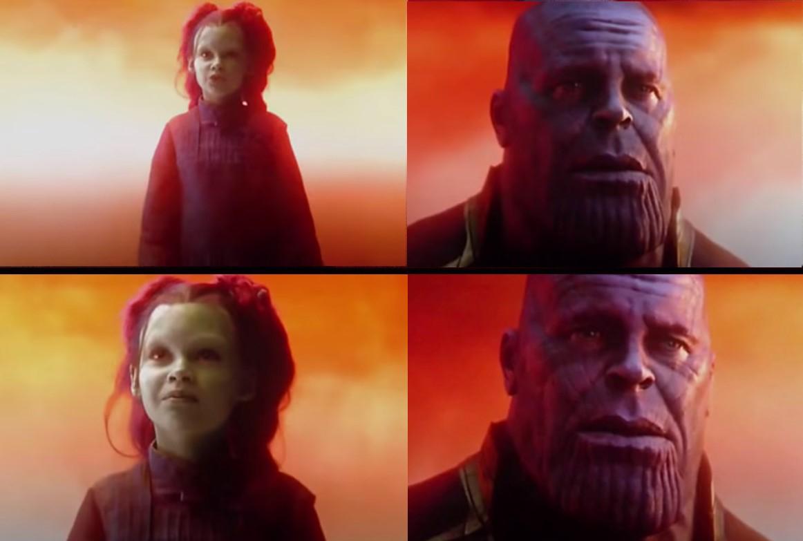 thanos what did it cost blank meme template
