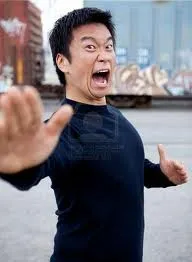Angry Asian blank meme template