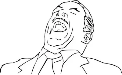 Aw Yeah Rage Face blank meme template