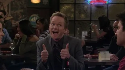 Barney Stinson Win blank meme template