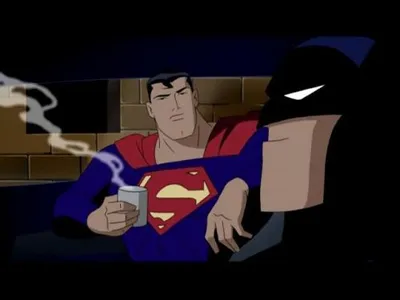 Batman And Superman blank meme template